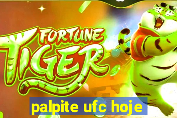 palpite ufc hoje